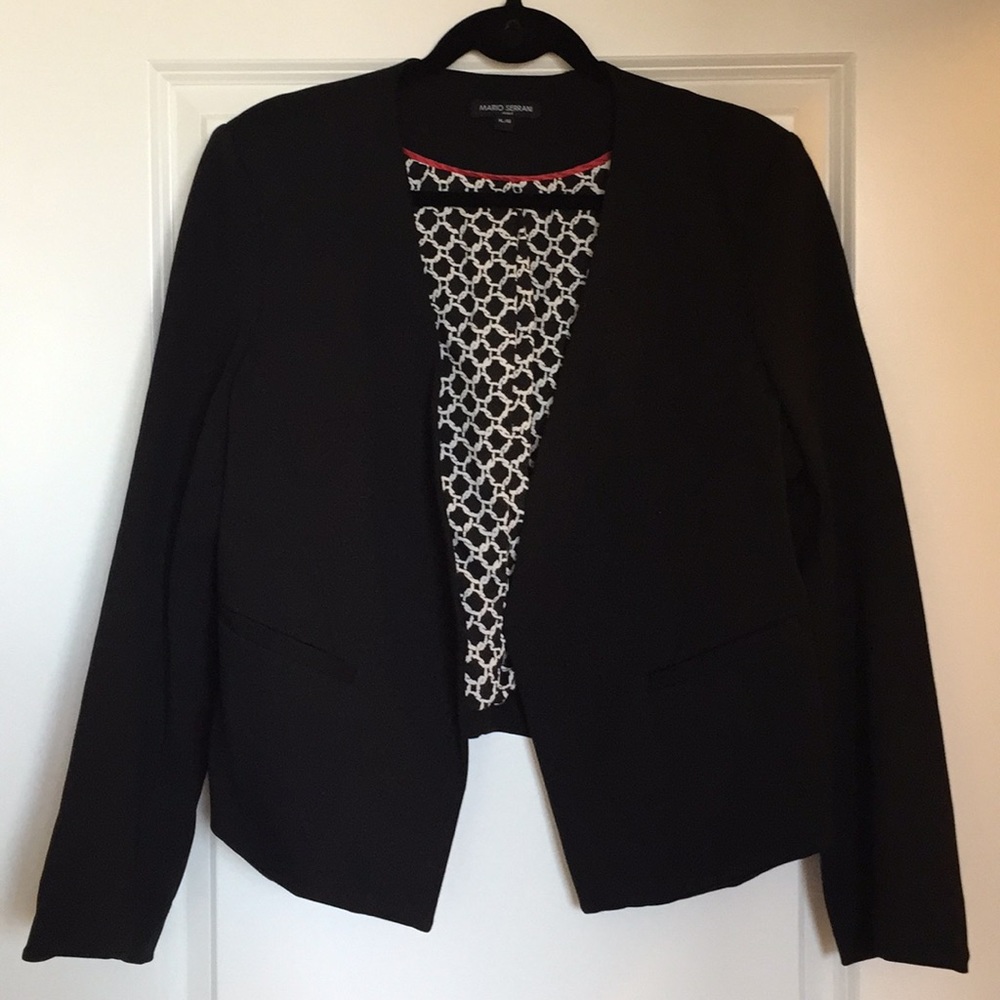 Mario Serrani black blazer